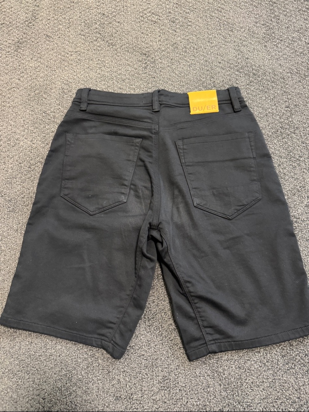 Duer Men's Black Performance Shorts size 30 euc